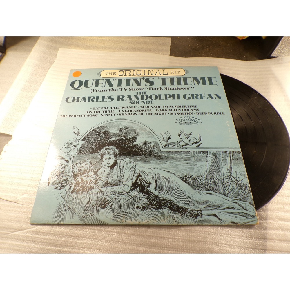 Charles Randolph Grean Sounde Quentin's Theme Dark Shadows Vinyl LP R-8055 1969
